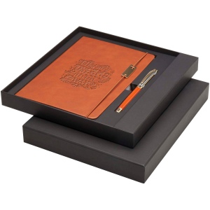 Ensemble Legato comprenant carnet A5, stylo bille et stylo roller (encre bleue) 7