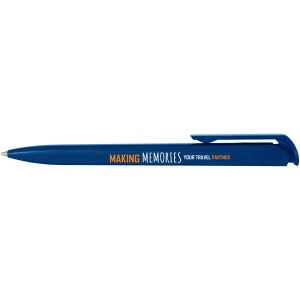Stylo bille en plastique recyclé Lucia (encre bleue) 15