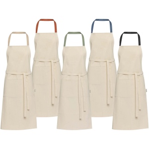 Tablier Nia en coton recyclé 200 g/m² 16