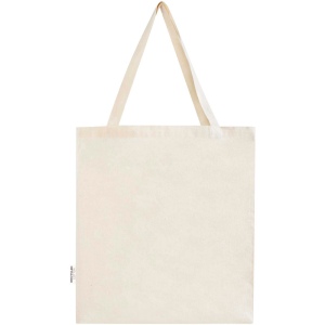 Sac shopping à soufflets Madras en coton recyclé 140 g/m² certifié GRS 12L 21
