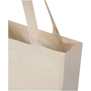 Sac shopping à soufflets Madras en coton recyclé 140 g/m² certifié GRS 12L 27