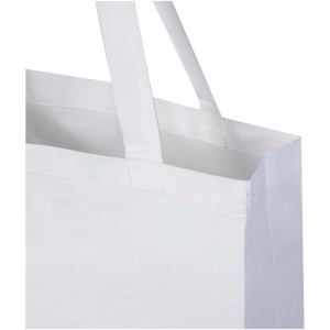Sac shopping à soufflets Madras en coton recyclé 140 g/m² certifié GRS 12L 31