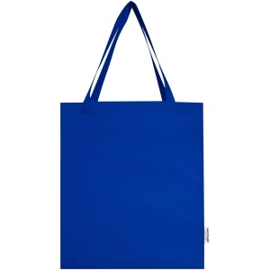 Sac shopping à soufflets Madras en coton recyclé 140 g/m² certifié GRS 12L 12