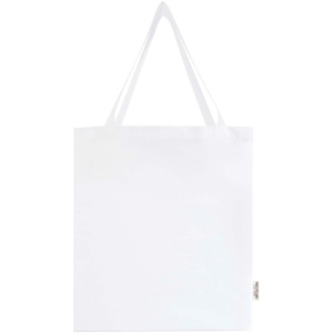 Sac shopping à soufflets Madras en coton recyclé 140 g/m² certifié GRS 12L 13