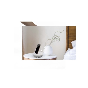 Enceinte Bluetooth® 4-en-1 Prixton de 10 W avec lumière LED et station de charge sans fil 12