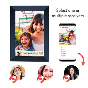 Cadre photo numérique 10" Prixton Prado Frameo avec Wi-Fi 9