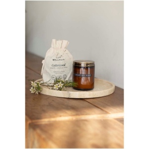 Bougie parfumée Wellmark parfum bois de cèdre 4