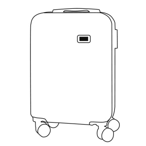 Trolley boardcase LUCCA 39