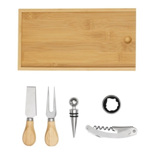 Set vin et fromage BAMBOO WINE 4