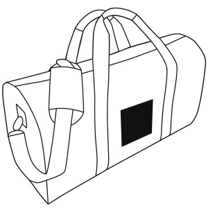 Sac de voyage MILANO avec sac à vêtements intégré 14
