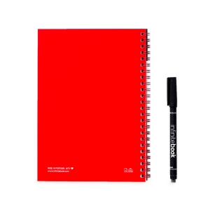 INFINITEBOOK PLAIN A5. Infinitebook avec couverture souple et 15 pages unies pour tableau blanc 15