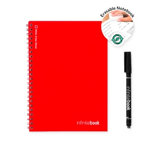 INFINITEBOOK PLAIN A5. Infinitebook avec couverture souple et 15 pages unies pour tableau blanc 16