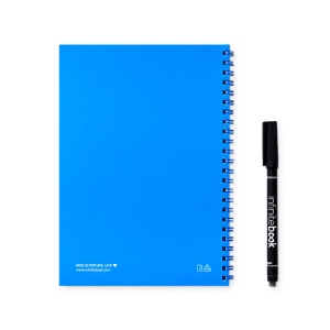 INFINITEBOOK PLAIN A5. Infinitebook avec couverture souple et 15 pages unies pour tableau blanc 18