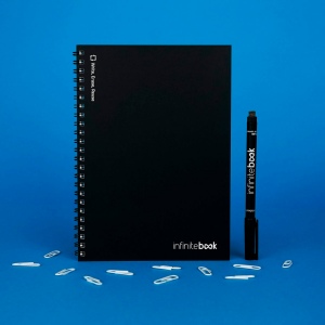 INFINITEBOOK PLAIN A5. Infinitebook avec couverture souple et 15 pages unies pour tableau blanc 6