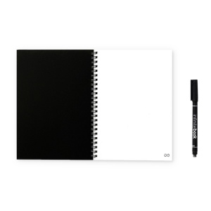 INFINITEBOOK PLAIN A5. Infinitebook avec couverture souple et 15 pages unies pour tableau blanc 11