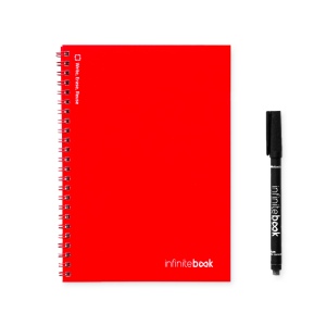 INFINITEBOOK PLAIN A5. Infinitebook avec couverture souple et 15 pages unies pour tableau blanc 3