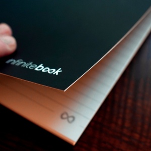 INFINITEBOOK LINED A5. Infinitebook avec couverture souple et 15 pages lignées pour tableau blanc 9