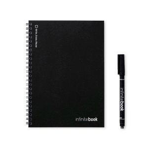 INFINITEBOOK LINED A5. Infinitebook avec couverture souple et 15 pages lignées pour tableau blanc 2
