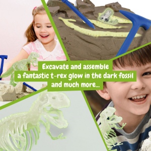 Fossil Excavation Kit I. Jeu éducatif pour enfants 8