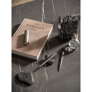 ELLA. Set de stylos à bille et rollers avec corps avec clip en acier inoxydable (53% rSS) 4