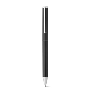 LEAH. Parure de stylo à bille et de roller en aluminium (94% rAL) avec clip 9