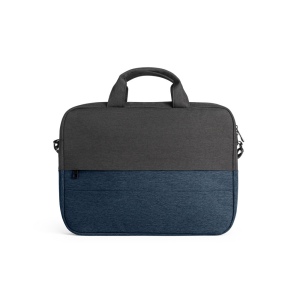 GENOA. Sacoche matelassée pour ordinateur portable 15" en polyester recyclé haute densité 600D 5