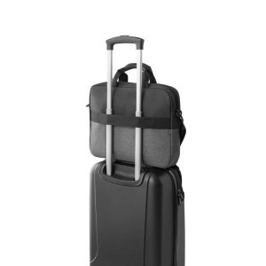 GENOA. Sacoche matelassée pour ordinateur portable 15" en polyester recyclé haute densité 600D 10