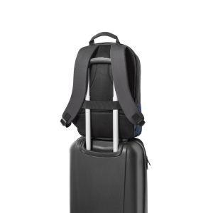 GENOA BPACK. Sac à dos antivol en polyester recyclé haute densité 600D 8