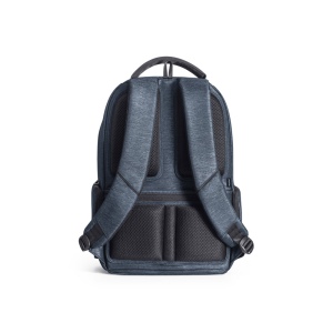 RE-BOSTON. Sac à dos pour ordinateur portable en nylon recyclé 2Tone résistant à l'eau avec compartiment 210D 9
