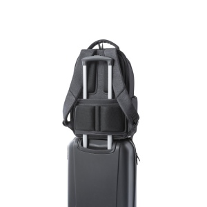 RE-BOSTON. Sac à dos pour ordinateur portable en nylon recyclé 2Tone résistant à l'eau avec compartiment 210D 13