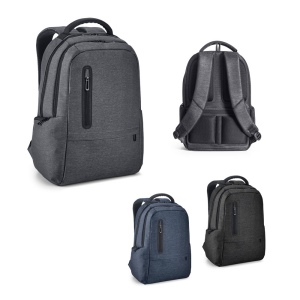 RE-BOSTON. Sac à dos pour ordinateur portable en nylon recyclé 2Tone résistant à l'eau avec compartiment 210D