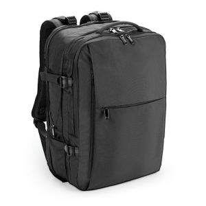 DALLAS. Sac à dos de voyage en polyester 600D recyclé haute densité pour ordinateur portable de 17.3 pouces 2