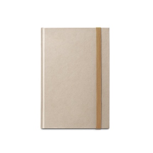 DICKINSON. Cahier A5 à couverture rigide en papier de canne à sucre (80 % canne à sucre) avec pages lignées 3