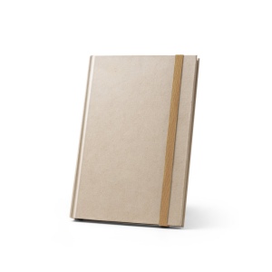 DICKINSON. Cahier A5 à couverture rigide en papier de canne à sucre (80 % canne à sucre) avec pages lignées 2