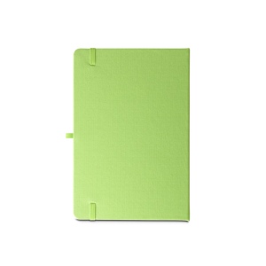 ANNE. Cahier A5 en polyester recyclé (100% rPET) avec pages lignées 14