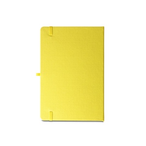 ANNE. Cahier A5 en polyester recyclé (100% rPET) avec pages lignées 26