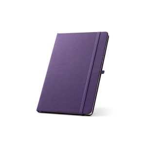 ANNE. Cahier A5 en polyester recyclé (100% rPET) avec pages lignées 13