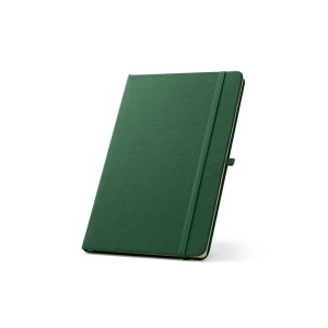 ANNE. Cahier A5 en polyester recyclé (100% rPET) avec pages lignées 12