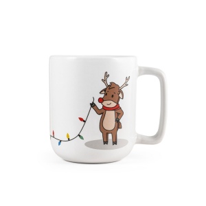 REINDEER. Tasse avec impression de Noël 330 mL 4