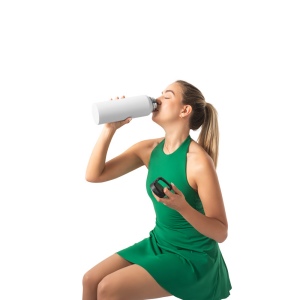 SINNER. Bouteille en acier inoxydable recyclé à 90 % d'une grande capacité allant jusqu'à 1200 mL 8