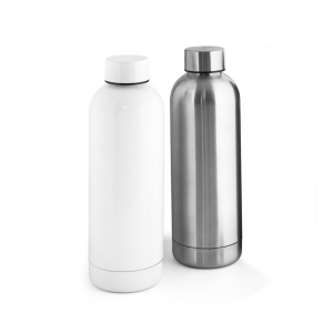 ODIN METTALIC. Bouteille en acier inoxydable recyclé à 90% 550 mL 12