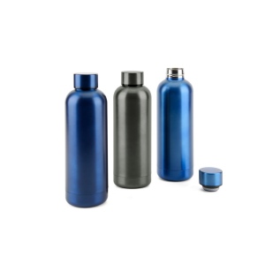 ODIN METTALIC. Bouteille en acier inoxydable recyclé à 90% 550 mL 13