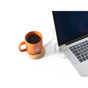 GATES. Chauffe-tasse avec corps en bambou 6