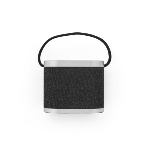 GUETTA. Enceinte portable de 5 W avec chargeur sans fil ultra-rapide de 15 W et autonomie de 2 h en bambou et PET recyclé (100 % rPET) 4