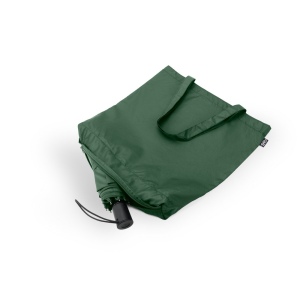 SKYLAR. Parapluie 2 en 1 avec sac shopping en polyester recyclé inclus 24