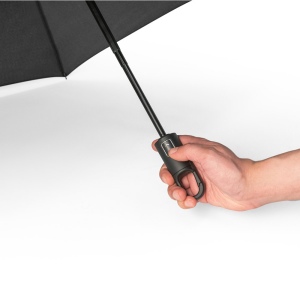 GUSTAVO. Parapluie pongé 190T polyester recyclé (100% rPET) avec ouverture et fermeture automatiques 7