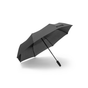 GUSTAVO. Parapluie pongé 190T polyester recyclé (100% rPET) avec ouverture et fermeture automatiques 2