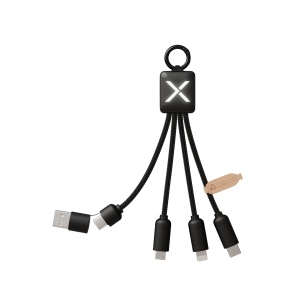 câble éco 20W quatro light 5-en-1 (Stock)