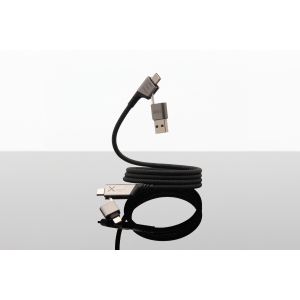 Câble magnétique 4-en-1 ultra fast charge 100W (Stock) 2
