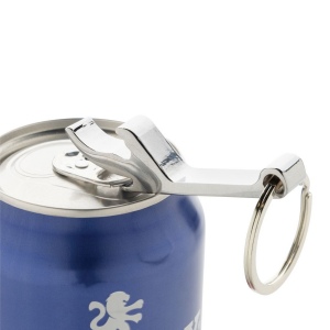 Porte-clés décapsuleur en alliage de zinc recyclé RCS 5